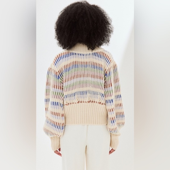 FARM RIO Bold Stitch Knit Cardigan XXS - Picture 4 of 13
